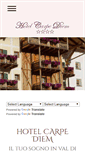 Mobile Screenshot of carpediemhotel.it